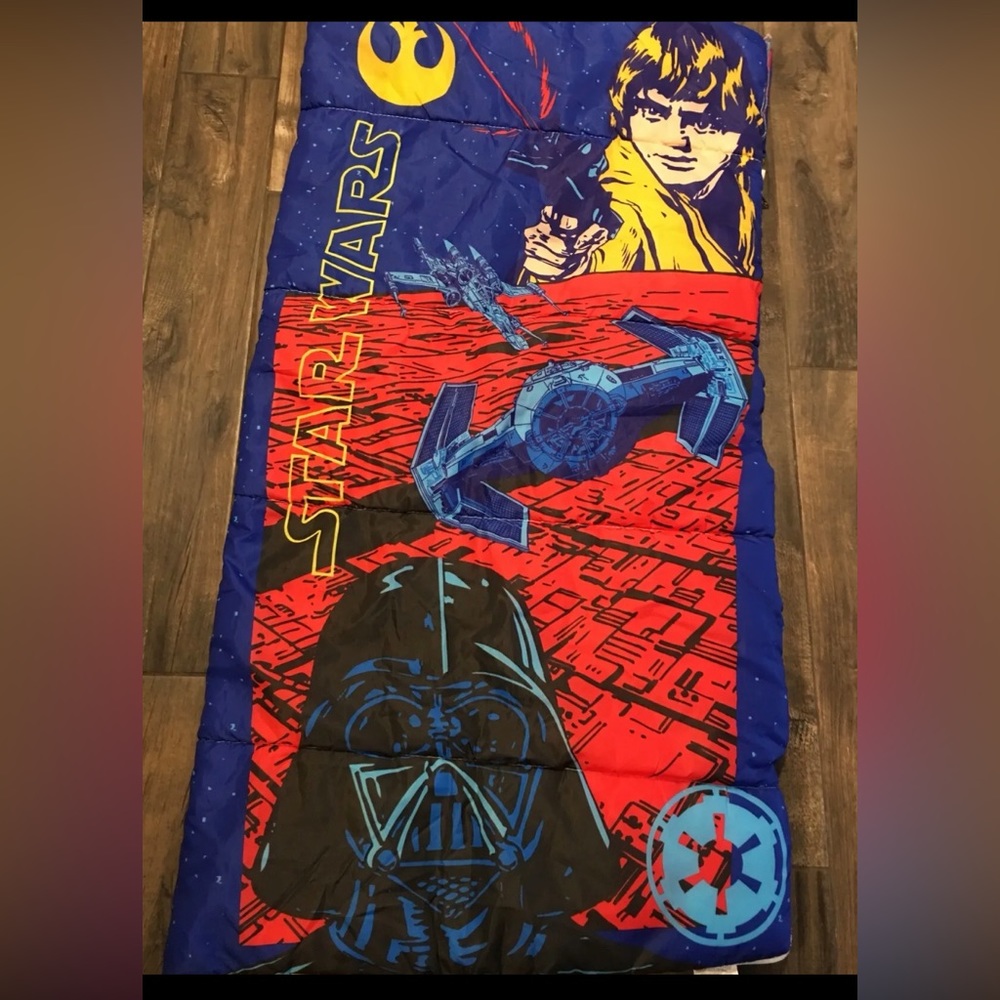 VTG 1997 Star Wars Sleeping Bag Lucas Films